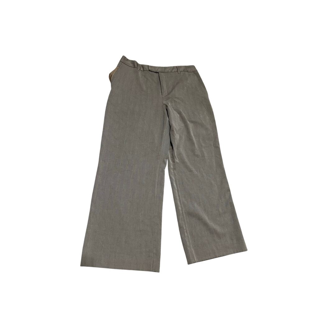 Old Navy Brown Slacks At Waist Pants Essential Stretch Size 16 Short
